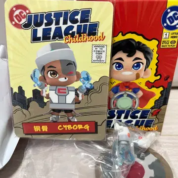 저스티스 리그 유년기 사이보그 POPMART