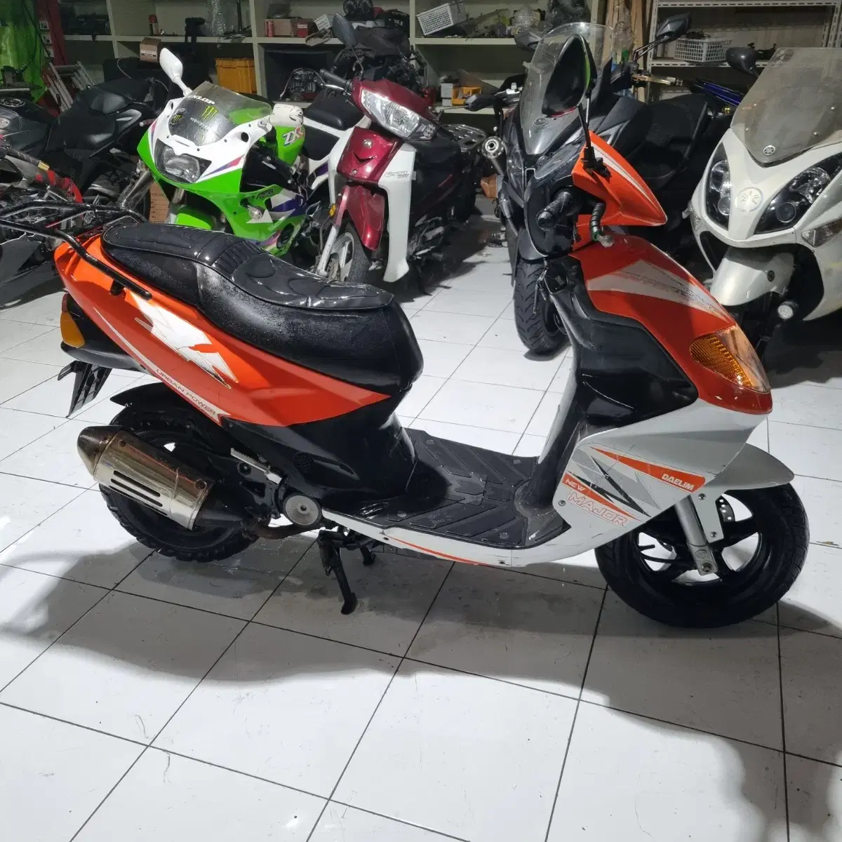 대림 메이져 50cc 부산경남진주창원거제 중고 오토바이 스쿠터