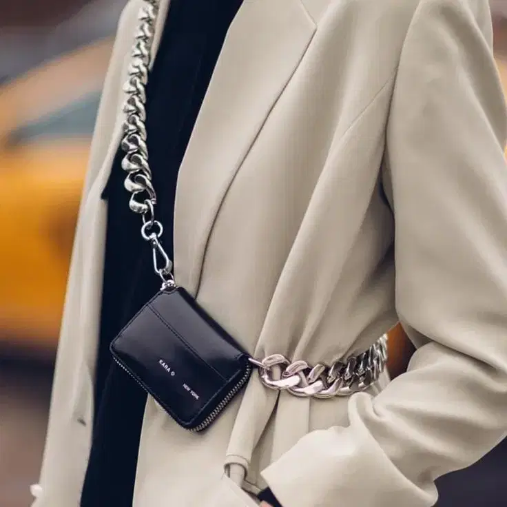 KARA New York Chain Leather Mini Bag 카라