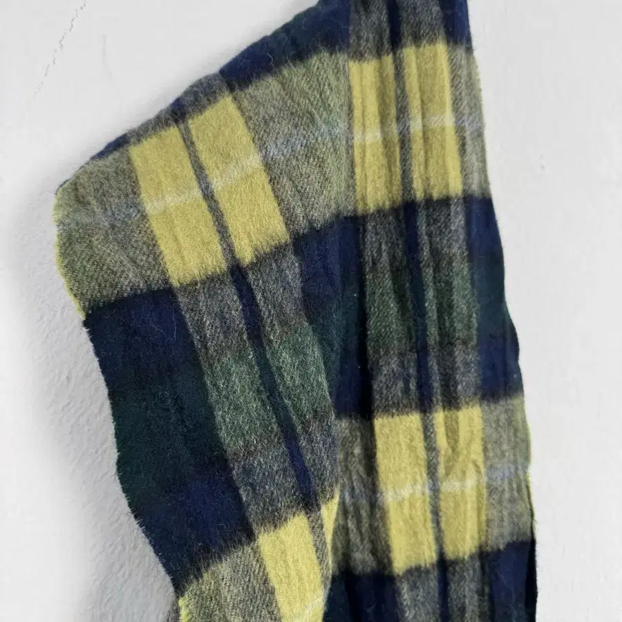 Classic Check Wool Scarf