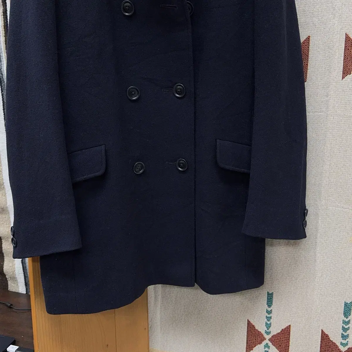 1960s-70s Aquascutum 울 반코트