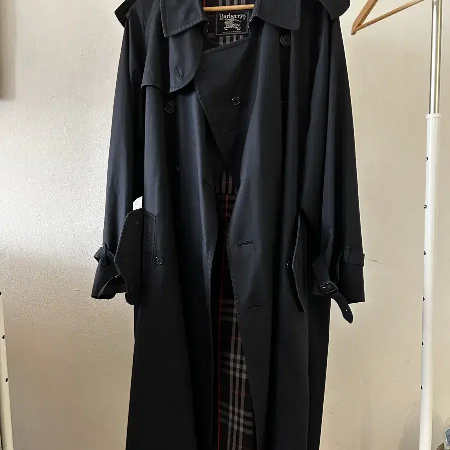 Burberry London Trench Coat (Navy)