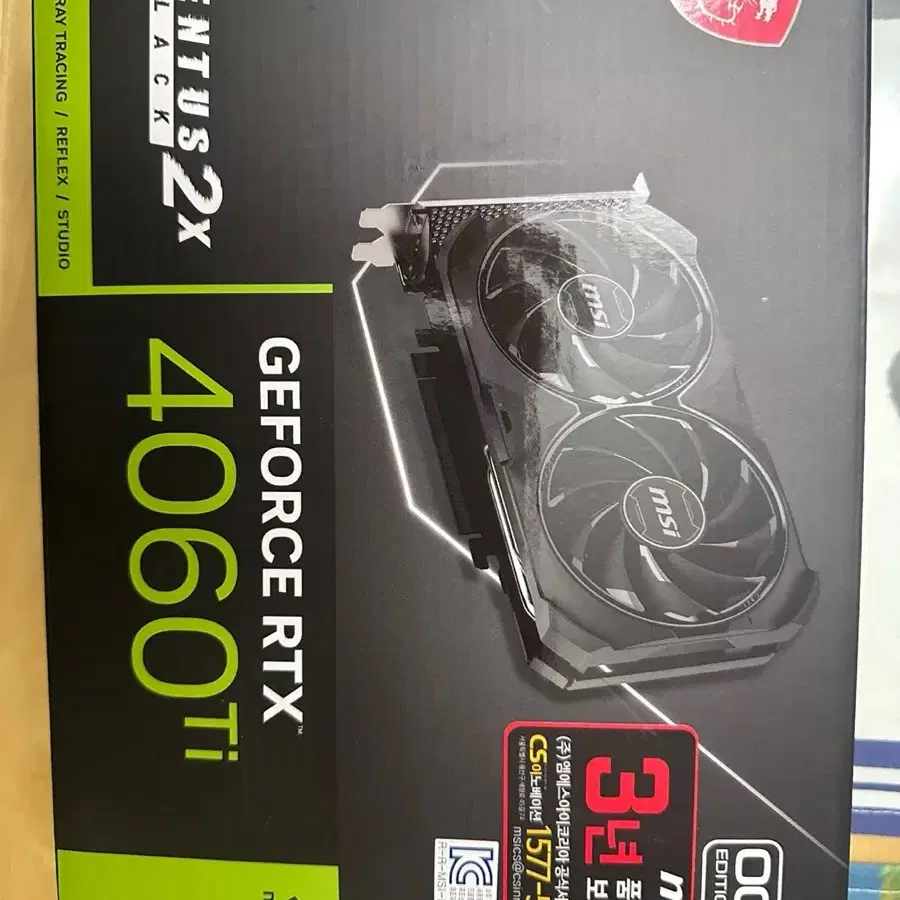 Msi rtx 4060Ti 16GB