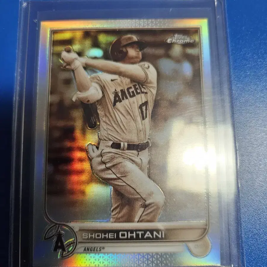 오타니 2022 Topps Chrome Sepia 리플렉터 카드