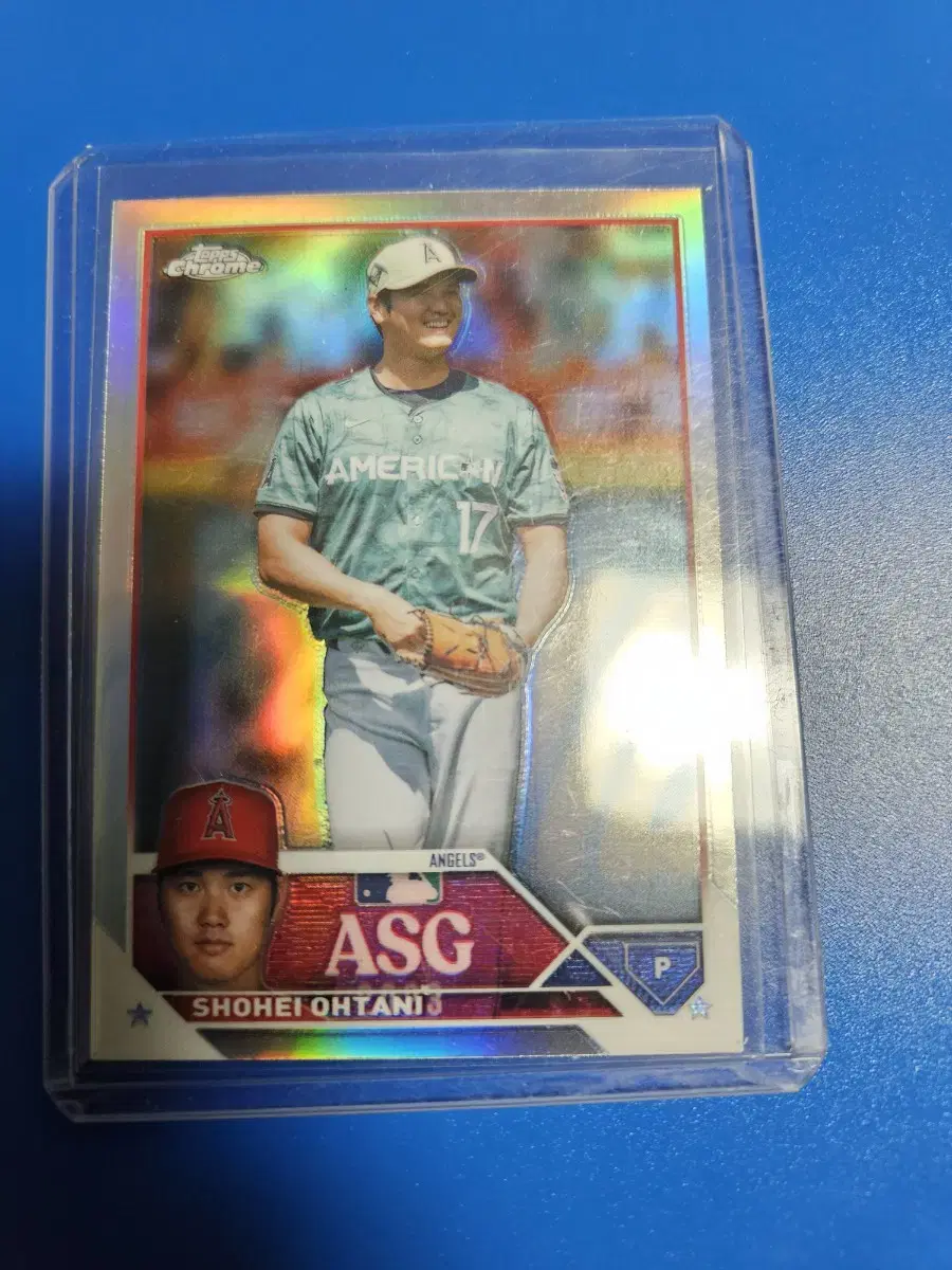 오타니 2023 Topps Chrome 올스타 리플렉터 카드