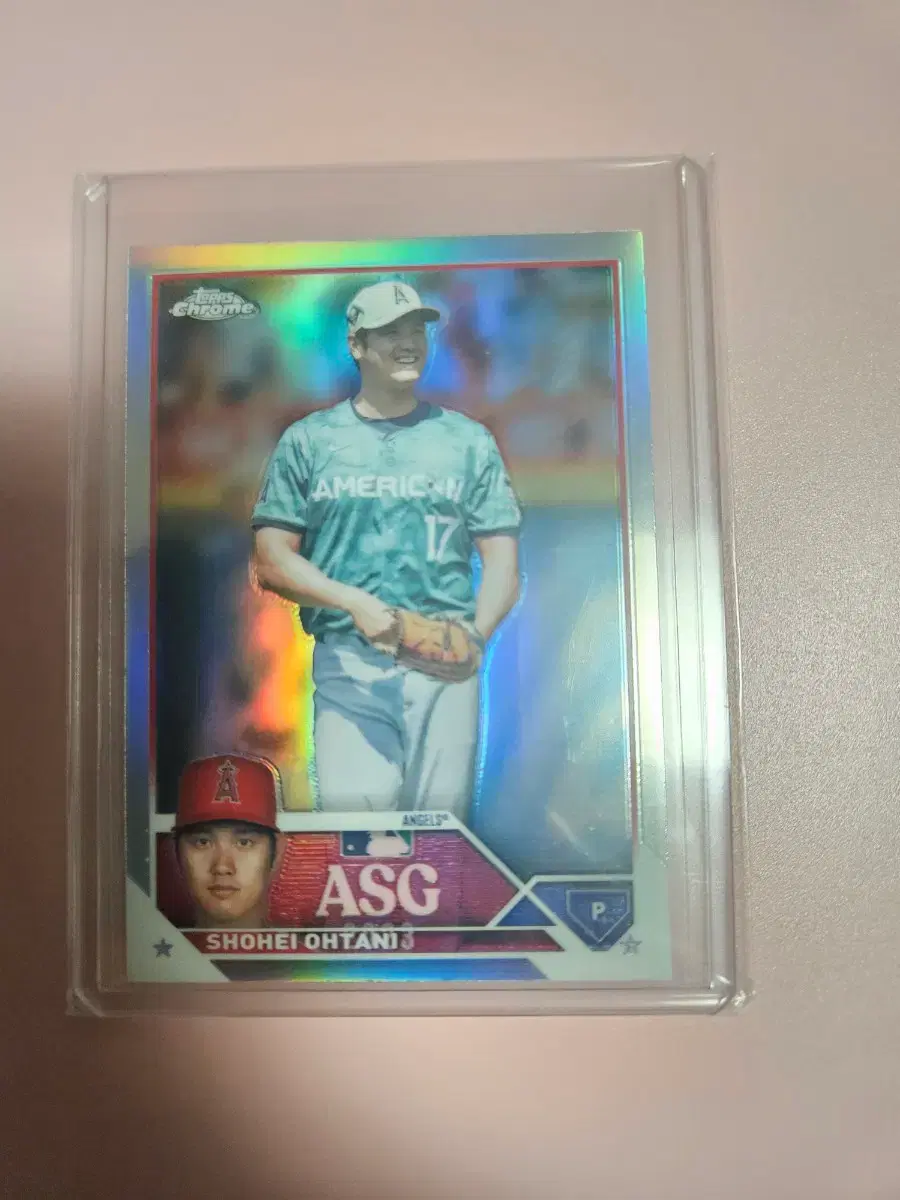 오타니 2023 Topps Chrome 올스타 리플렉터 카드