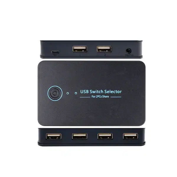 USB 2.0 4:2 수동 선택기 멀티포트 지원