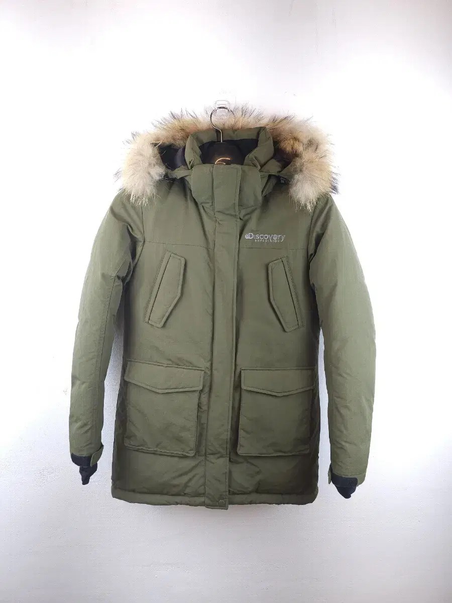 Discovery Store Genuine Duck Down Down Jacket Khaki 90 S