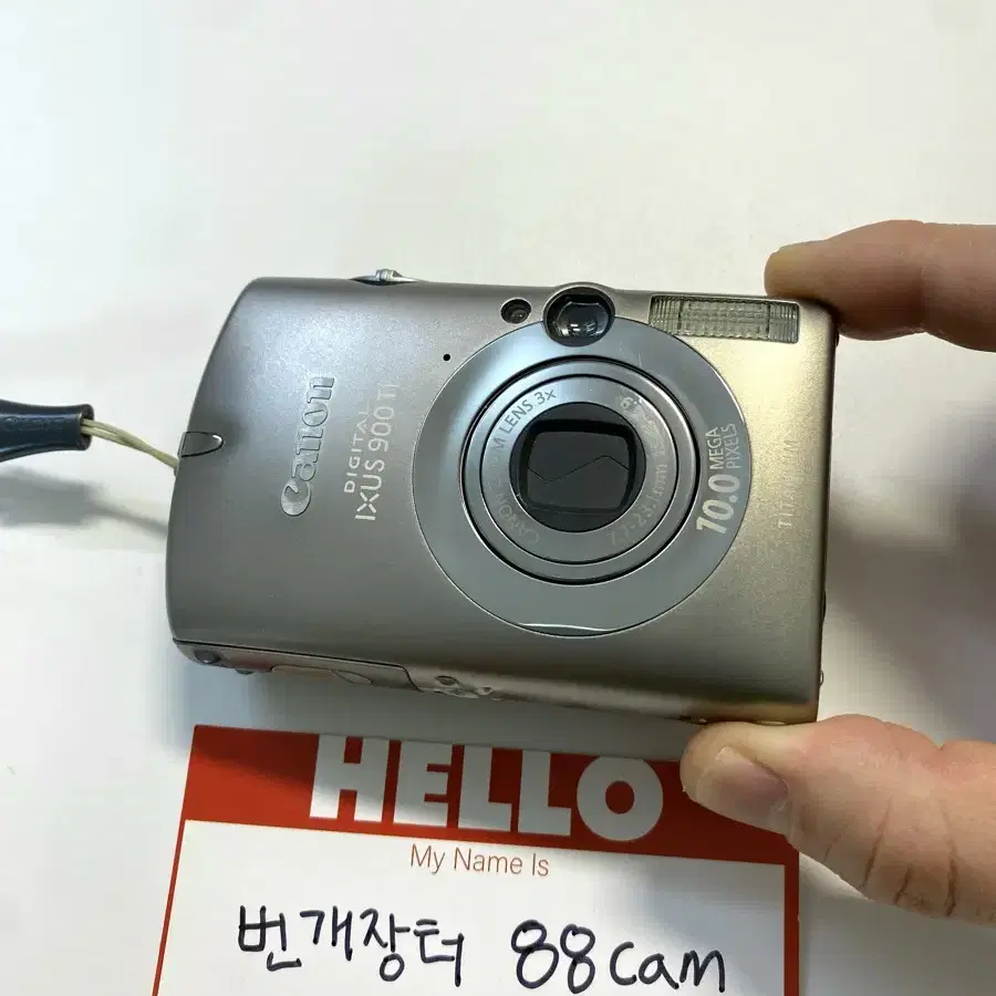 캐논 익서스 IXUS 900 Ti 티타늄 디지털 카메라