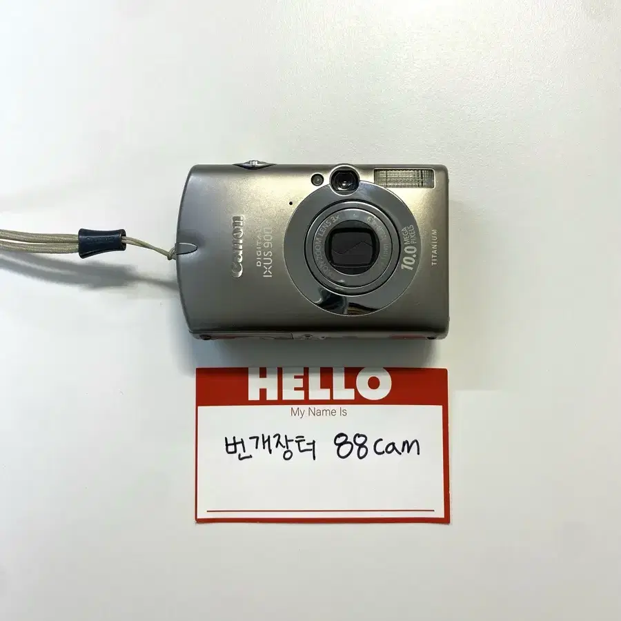 캐논 익서스 IXUS 900 Ti 티타늄 디지털 카메라