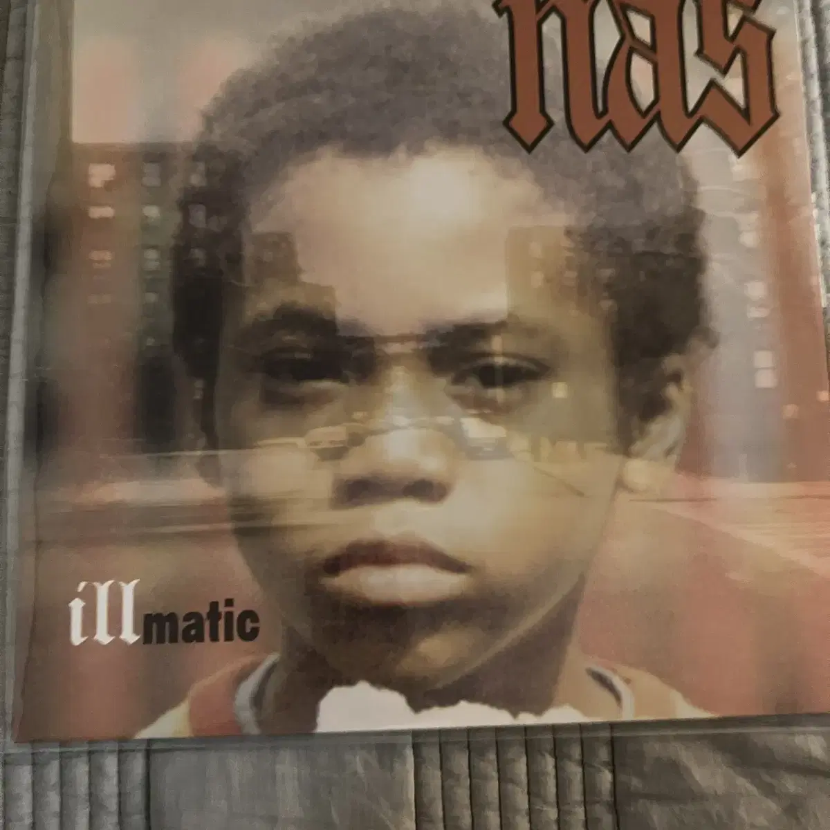 나스 illmatic (일매틱) 투명 화이트 LP