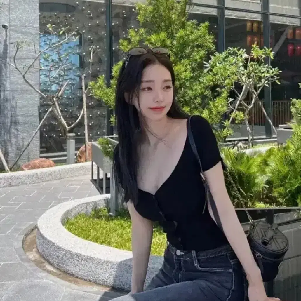 카인다미 발레리나 하트넥 가디건