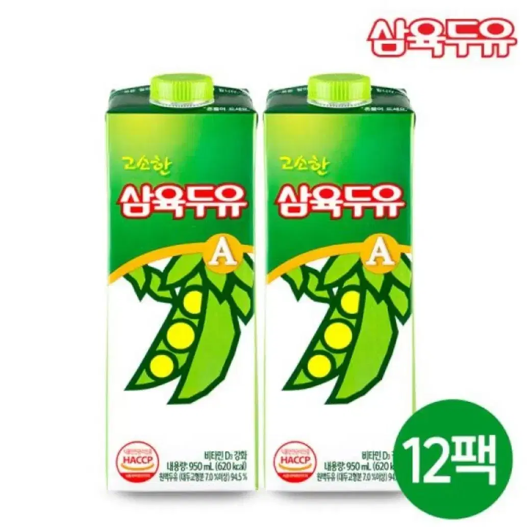 삼육두유 고소한 A 950ml 12팩 (1박스)