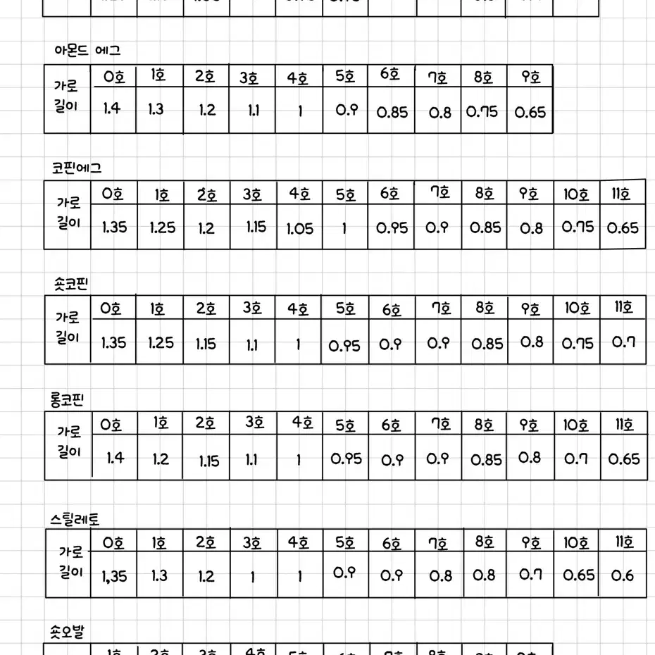 자석 풀파츠 수제네일팁