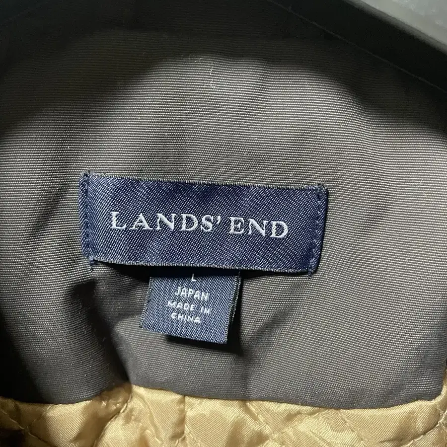 LAND'S END 퀼팅 스포츠자켓 라지