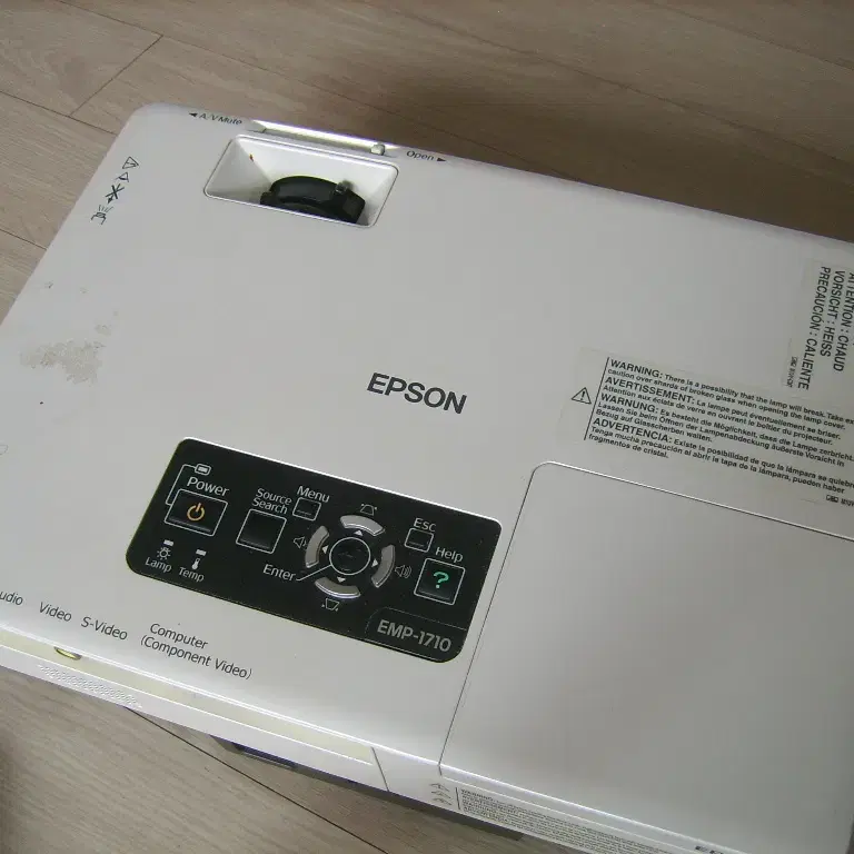 EPSON 프로젝터 LCD PROJECTOR EMP-1710