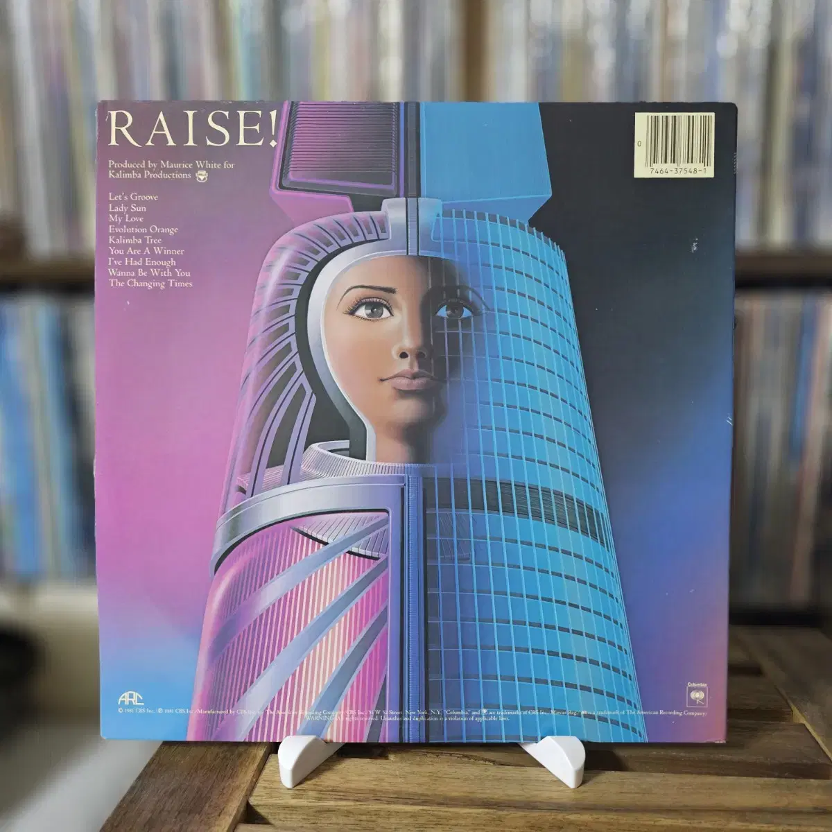 (미국반)Earth, Wind & Fire - Raise! LP