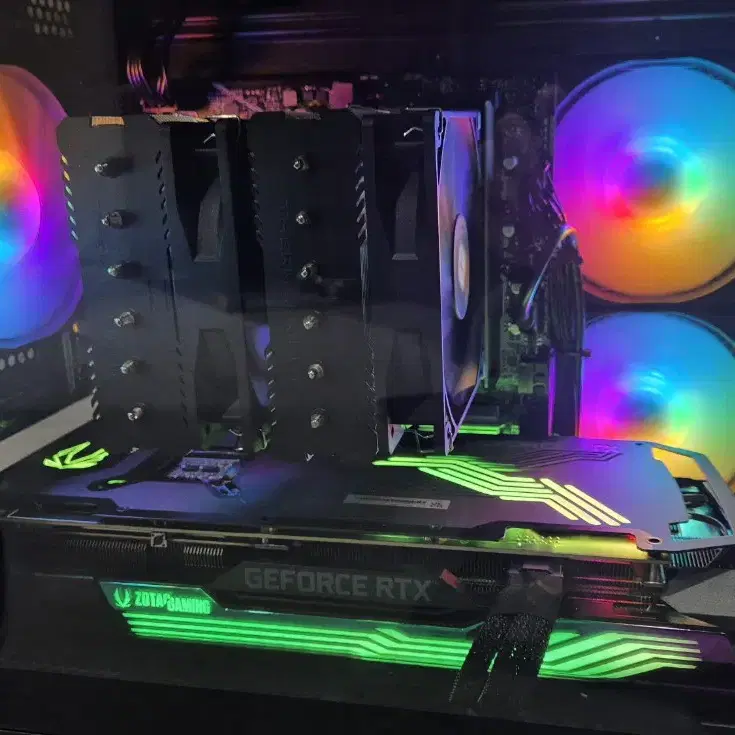 고성능 컴퓨터 본체 팔아요 7800x3d, 4070 ti super