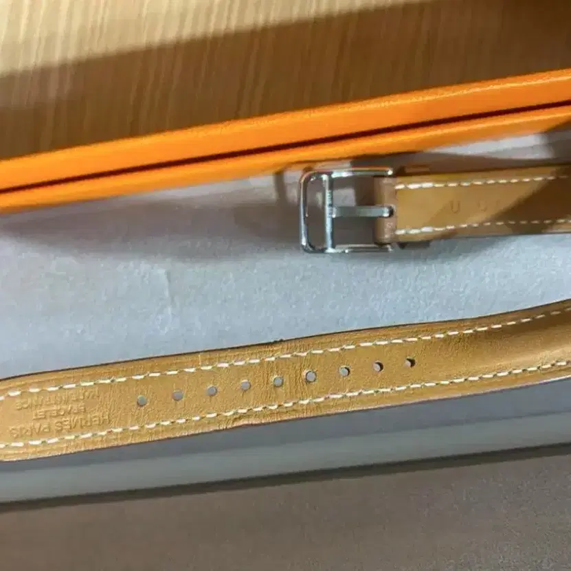 Apple Watch Hermes - 41mm 골드 아뜰라주 더블 투어