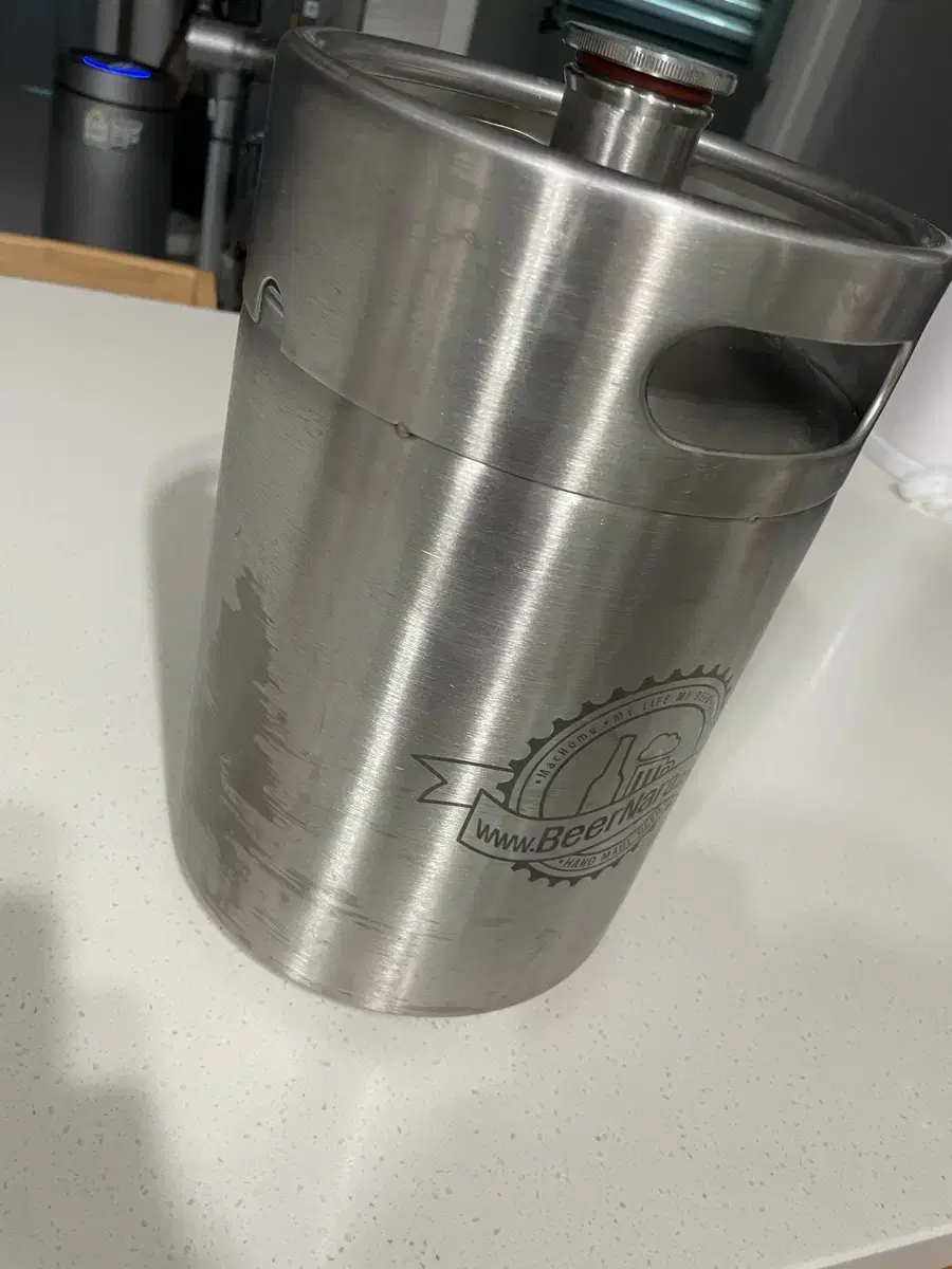 Empty beer keg 5L not in use