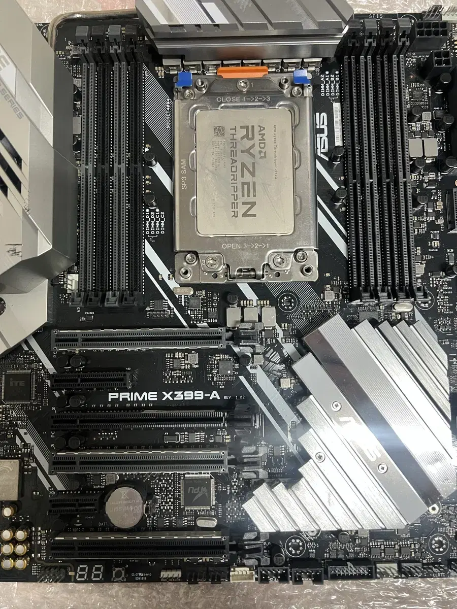 라이젠 2950x asus prime x399-a