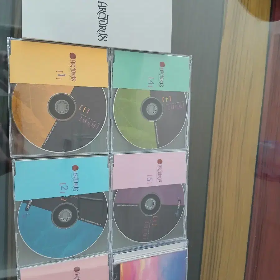 악튜러스 window 95 엄청 옛날 게임 CD5개+일러스트 책