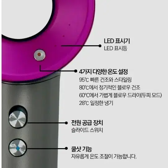 벤하임 BLDC 에어 스타일러  (헤어 드라이기)