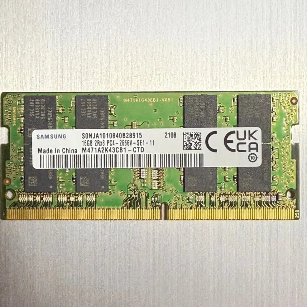 삼성 노트북 메모리 DDR4 16G 2666V