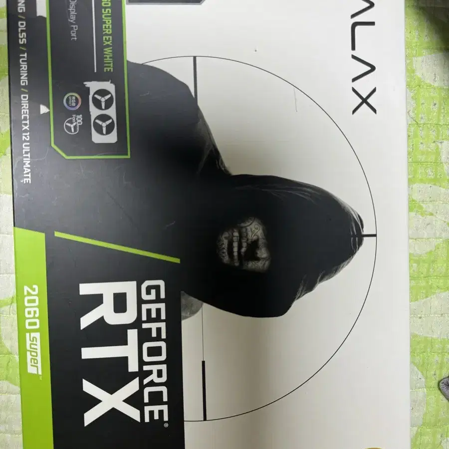 갤럭시 rtx2060super 그래픽카드 박스o