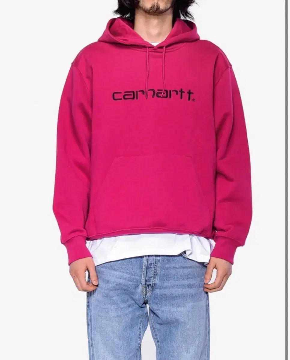 Hooded carhartt sweatshirt tango/black