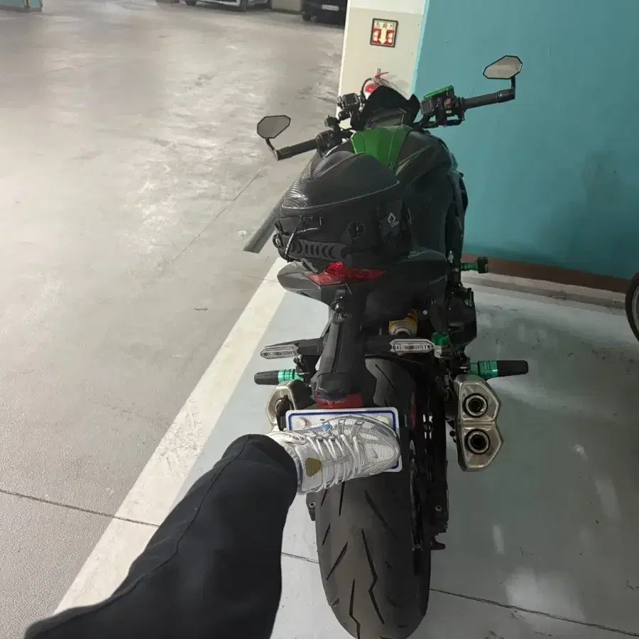 가와사끼 2021년식 z1000r 올린즈