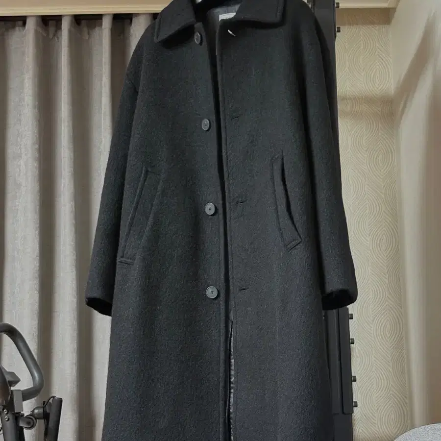 AECA ZIBELINE BALMACAAN COAT-BLACK