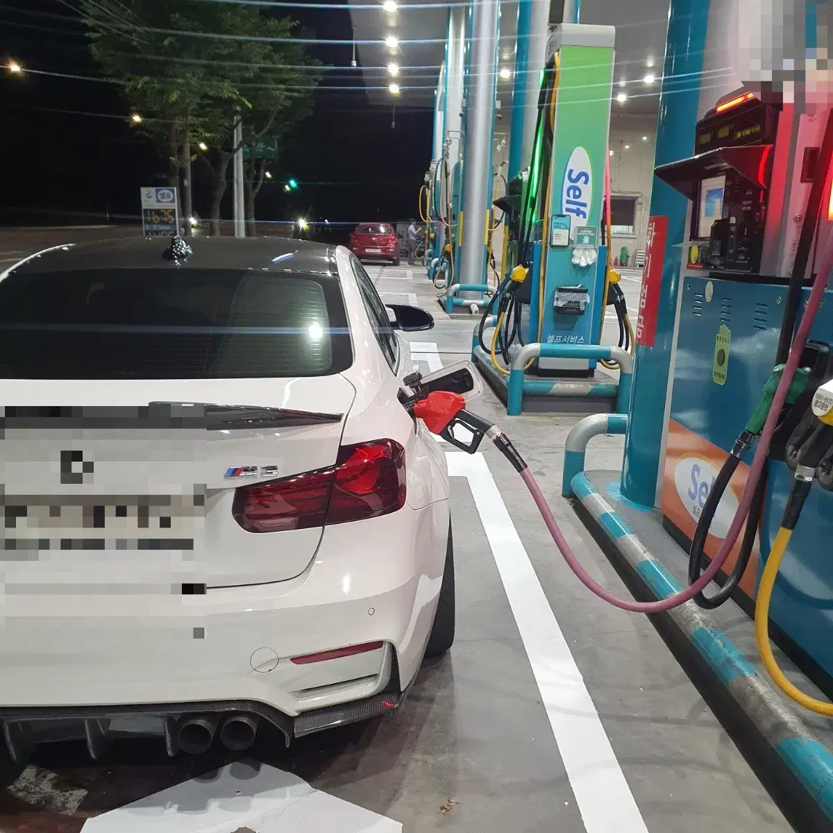 f80 f30 psm st 리얼카본 립스포일러