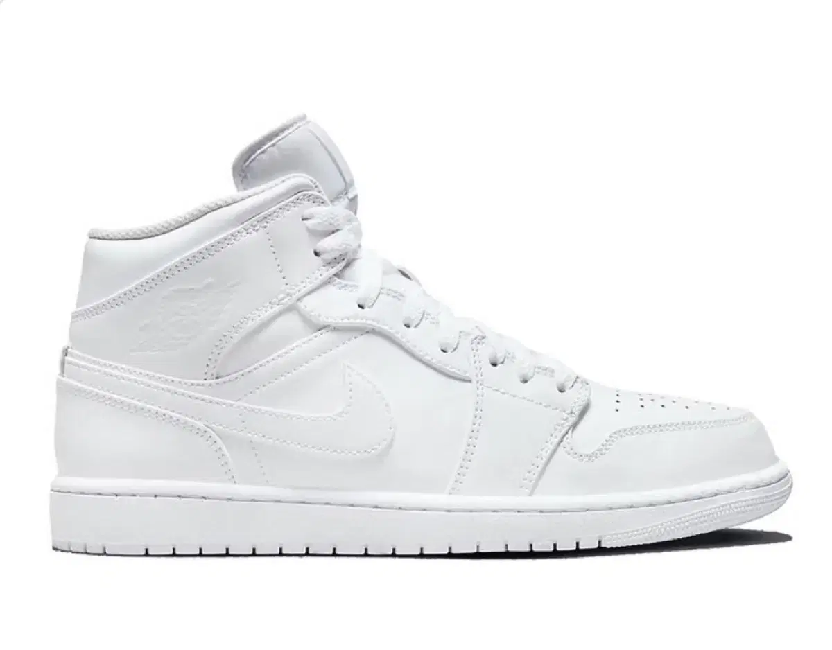 Air Jordan 1 mid triple white 280