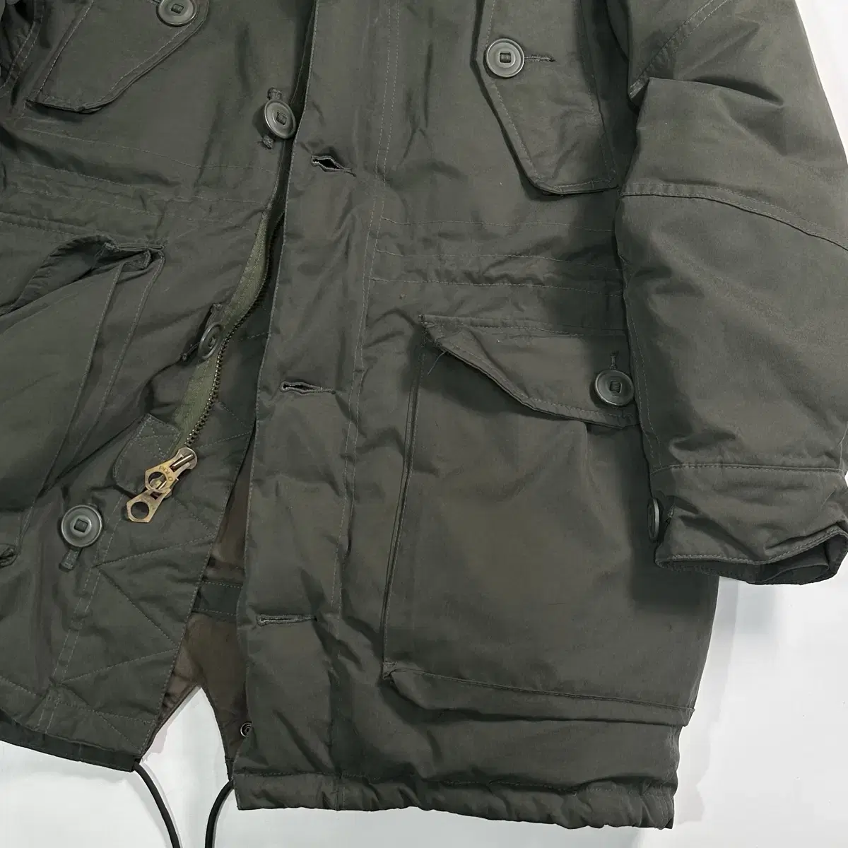 Polo Khaki Down Cold Parka