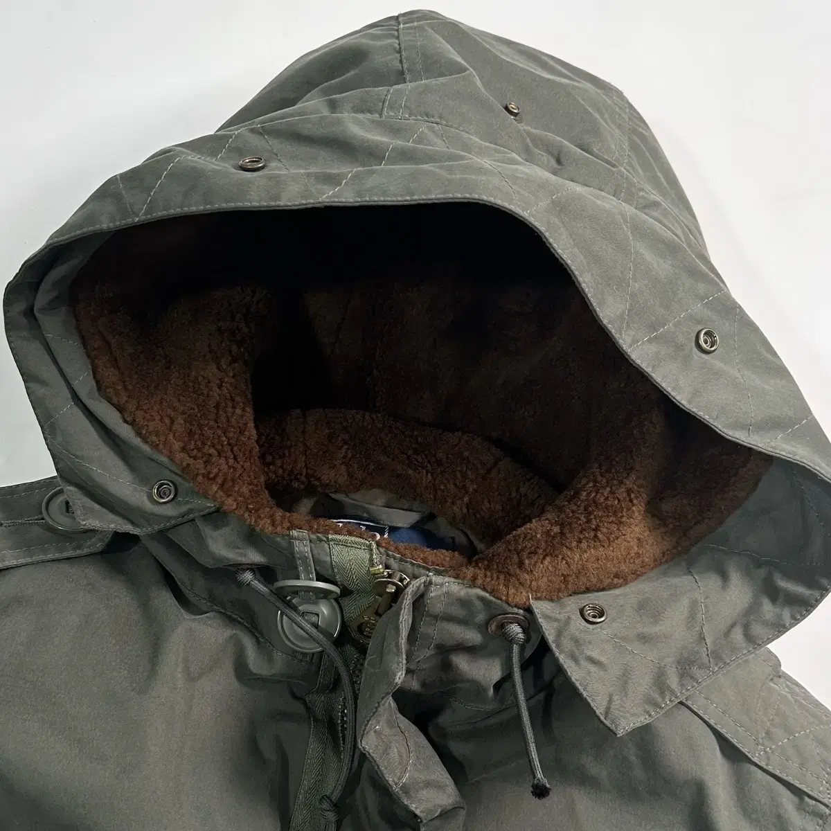 Polo Khaki Down Cold Parka