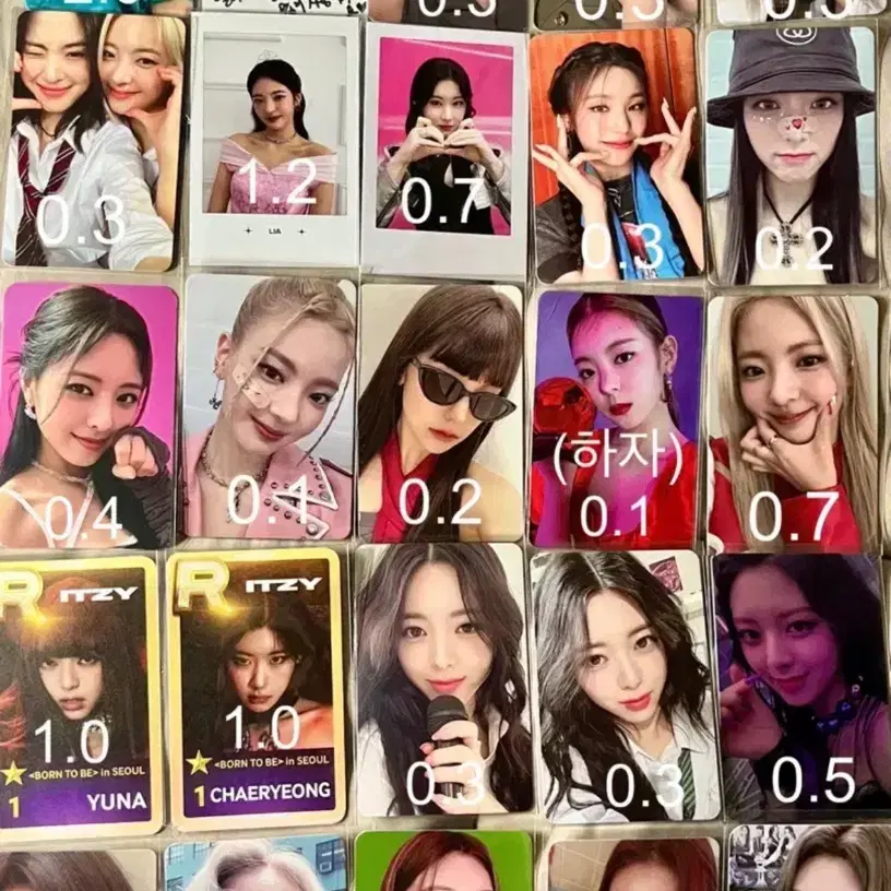 있지 포카 양도 itzy