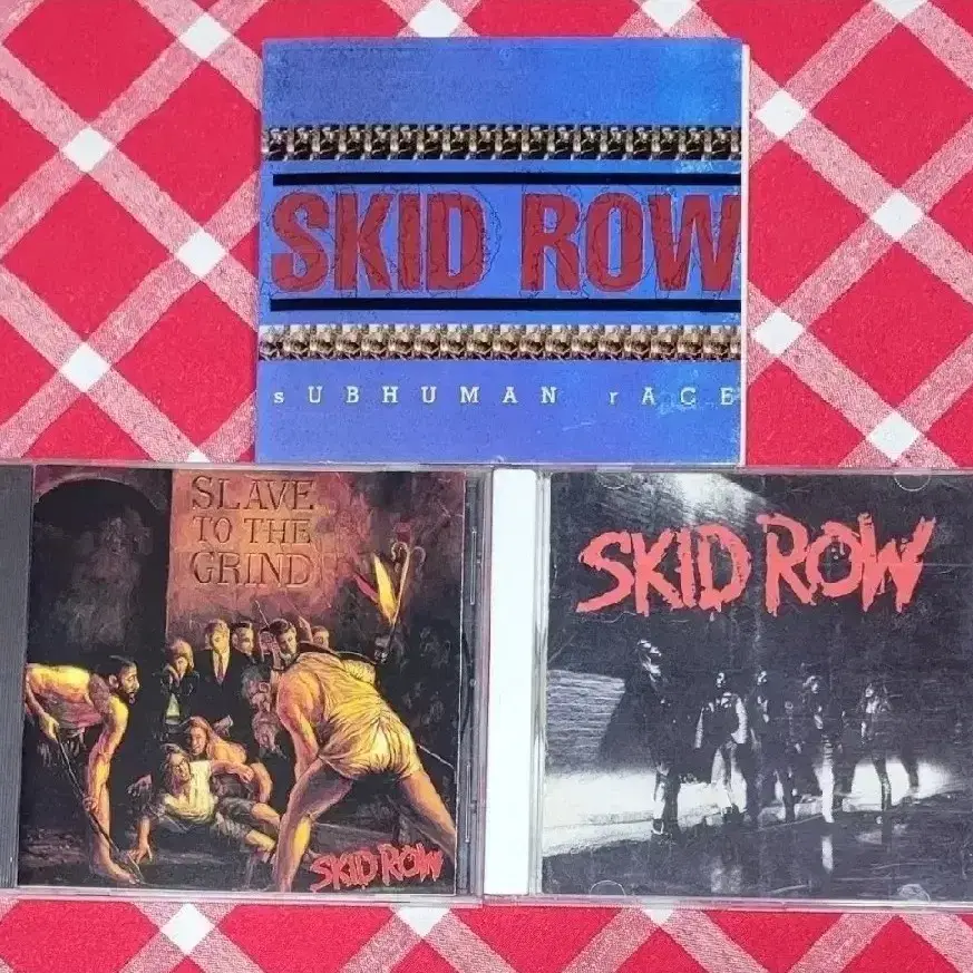 스키드 로우(SKID ROW) 시디 모음