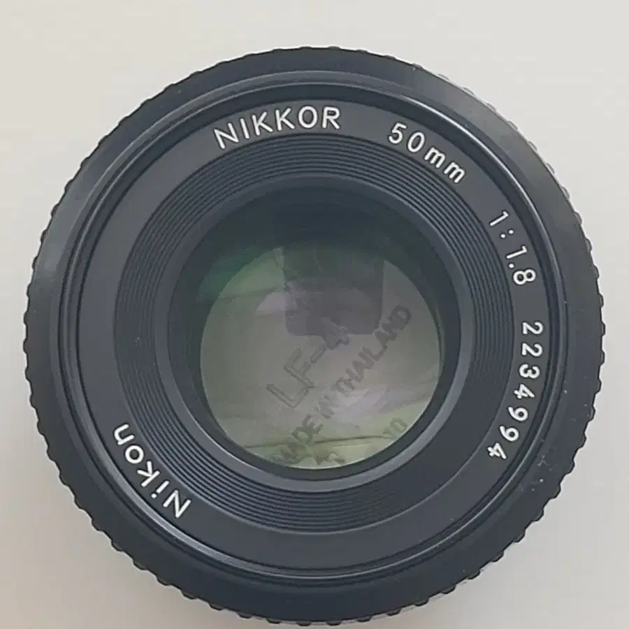 니콘 MF50mm 1.8 팬케이크 최소초점 0.45mm