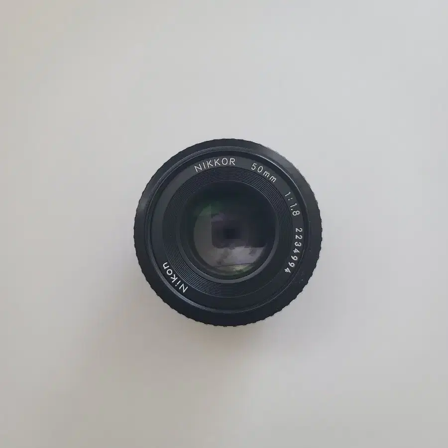 니콘 MF50mm 1.8 팬케이크 최소초점 0.45mm