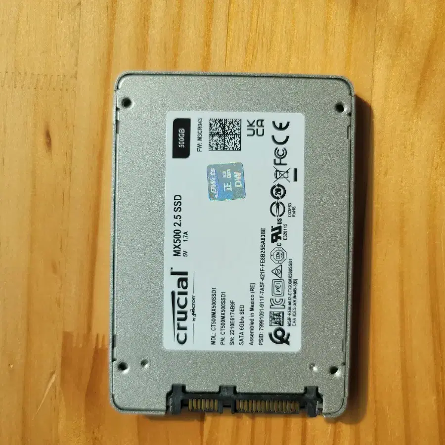 무료배송 2.5 ssd mx500 500gb