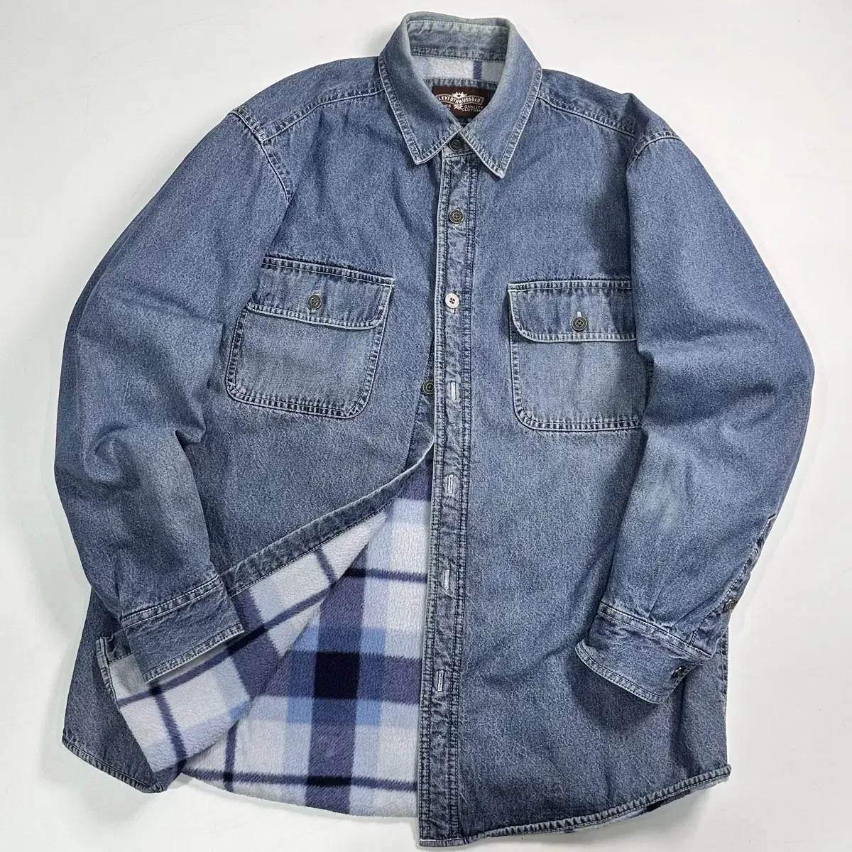 Levis Fleece Lining Denim Shirt