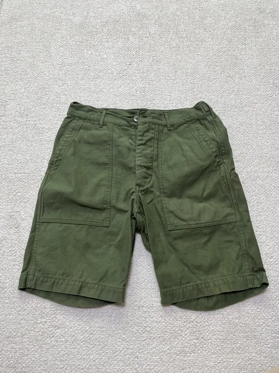 colimbo 50's army utility shorts 32