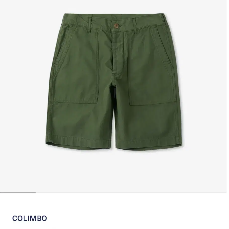 colimbo 50's army utility shorts 32