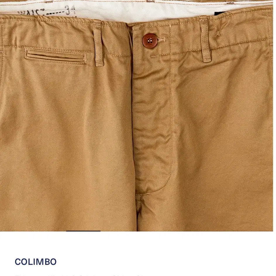 COLIMBO  Khaki C.G.Island Chino 30