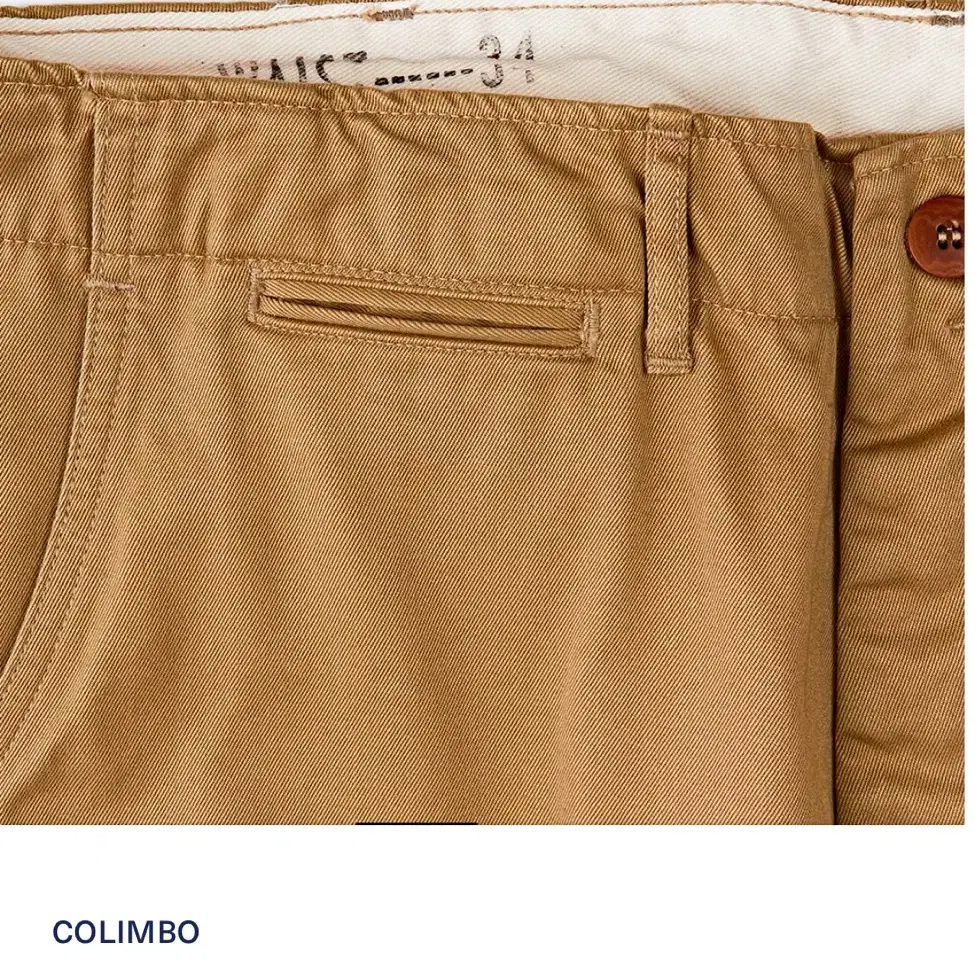 COLIMBO  Khaki C.G.Island Chino 30