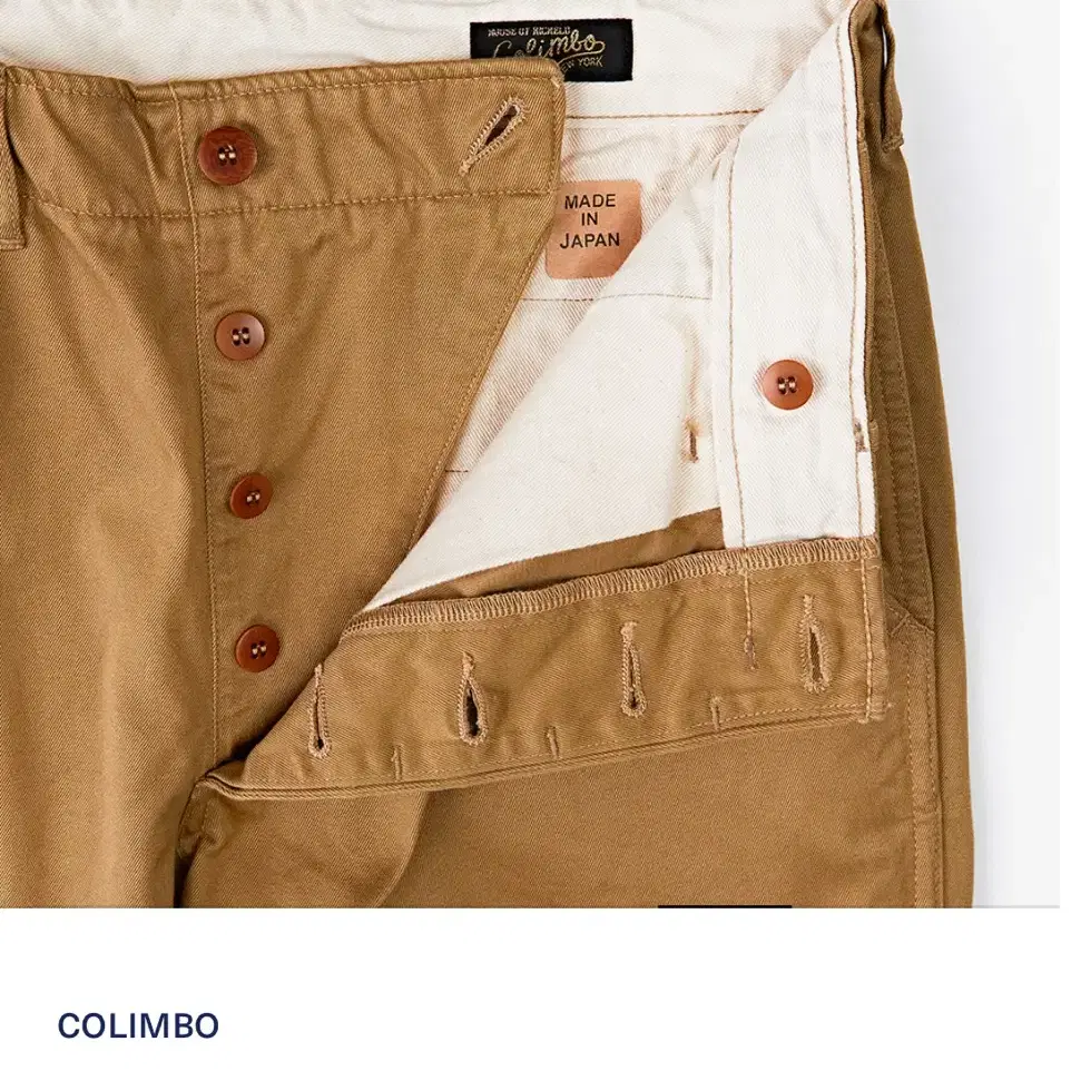 COLIMBO  Khaki C.G.Island Chino 30