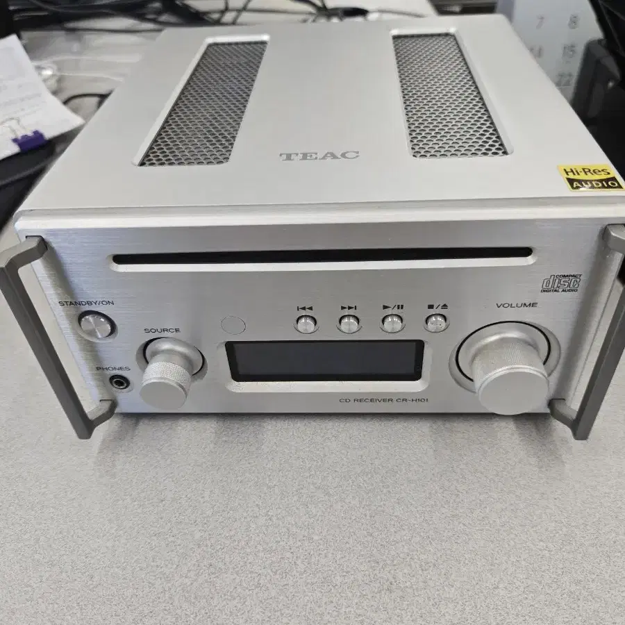 TEAC CD RECEIVER CR-H101(실버)