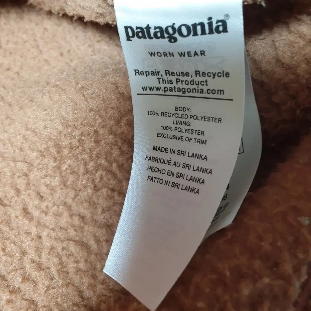 (44~55)Patagonia 파타고니아 플리스 후드집업