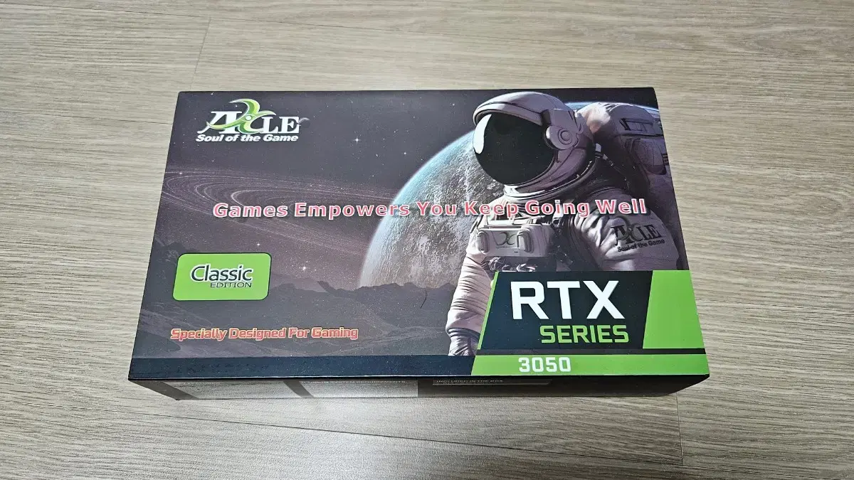 AXLE RTX 3050 6gb 그래픽카드 판매합니다!